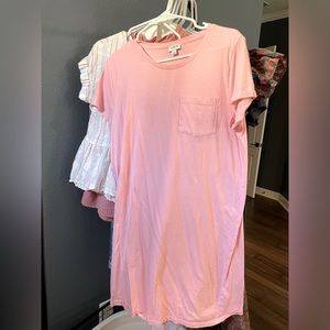 JCrew factory tshirt dress